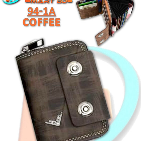2 in 1 Premium Wallet (COFFEE- K94-1A)